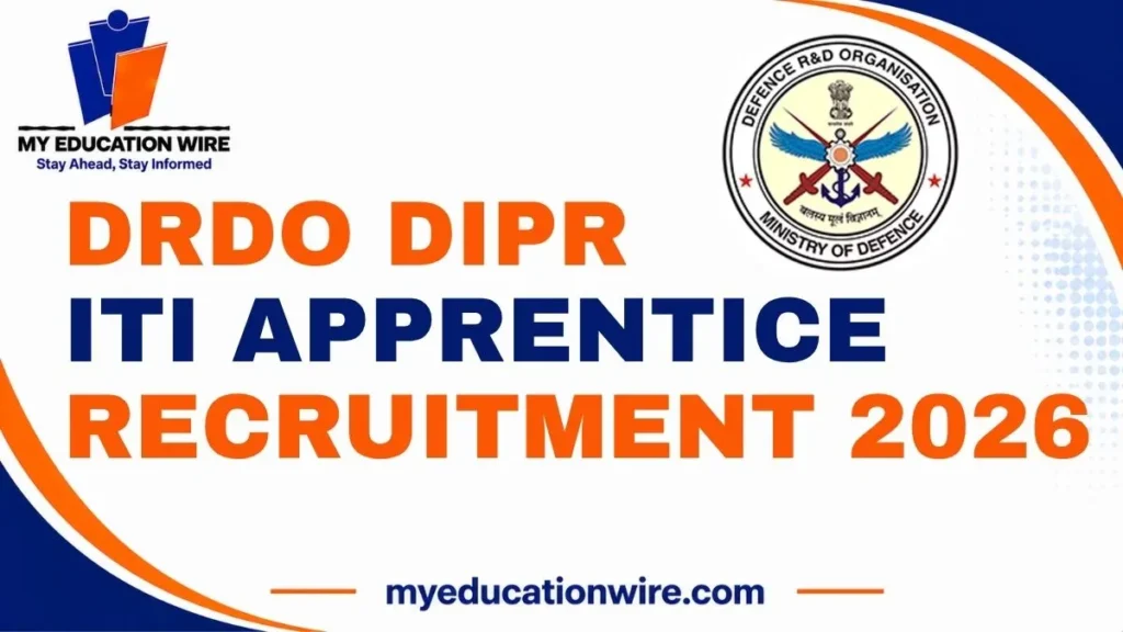 DRDO DIPR ITI Apprentice Recruitment 2026