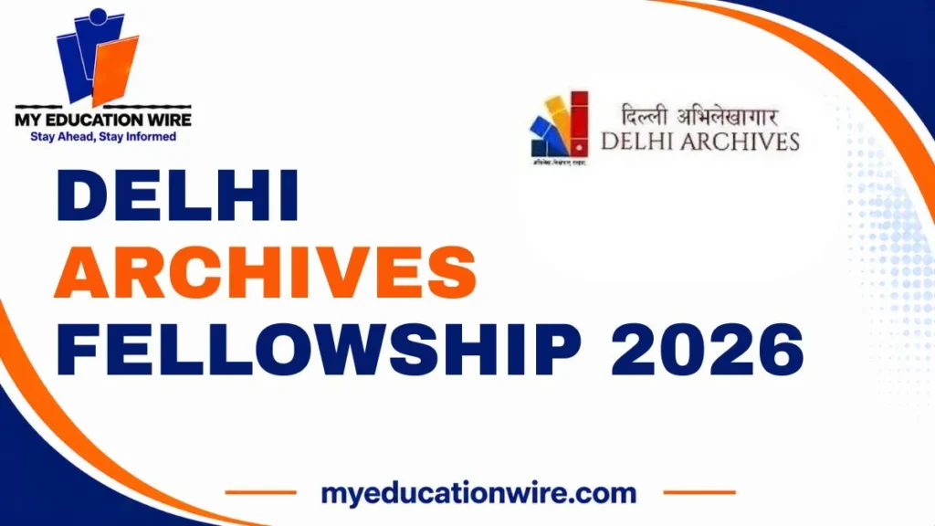 Delhi Archives Fellowship 2026