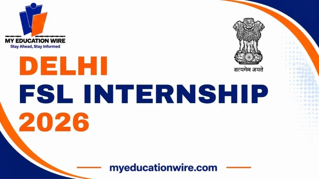 Delhi FSL Internship 2026