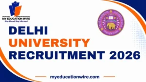 Delhi University Recruitment 2026