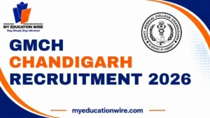 GMCH Chandigarh Recruitment 2026