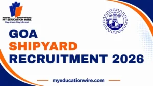 Goa Shipyard Recruitment 2026