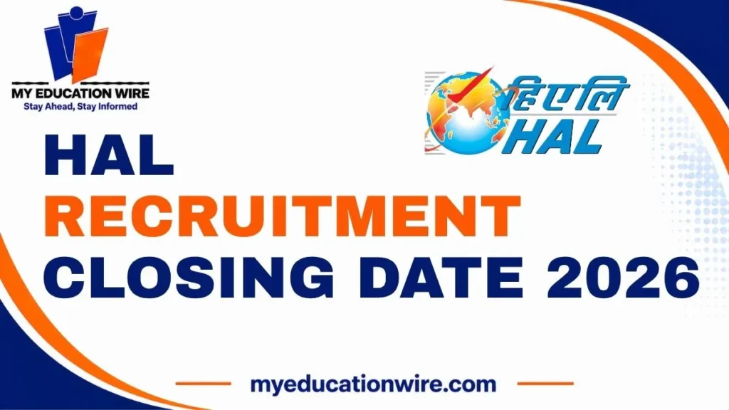 HAL Recruitment Closing Date 2026