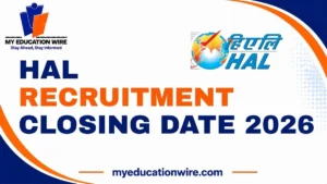 HAL Recruitment Closing Date 2026