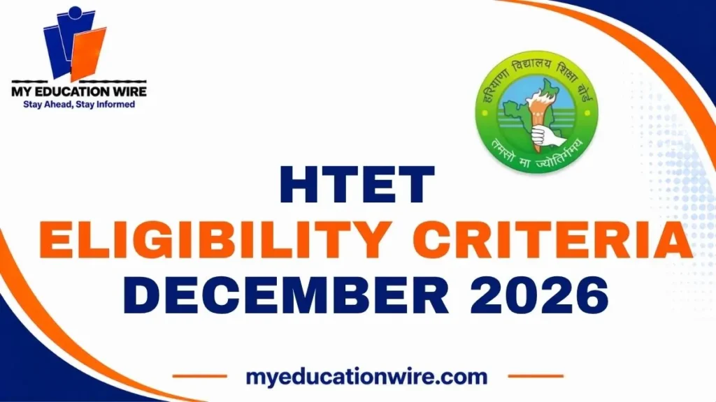 HTET Eligibility Criteria December 2026
