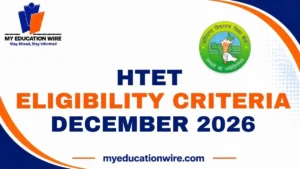 HTET Eligibility Criteria December 2026