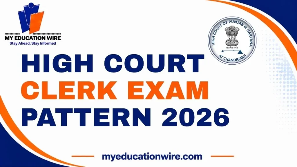 High Court Clerk Exam Pattern 2026