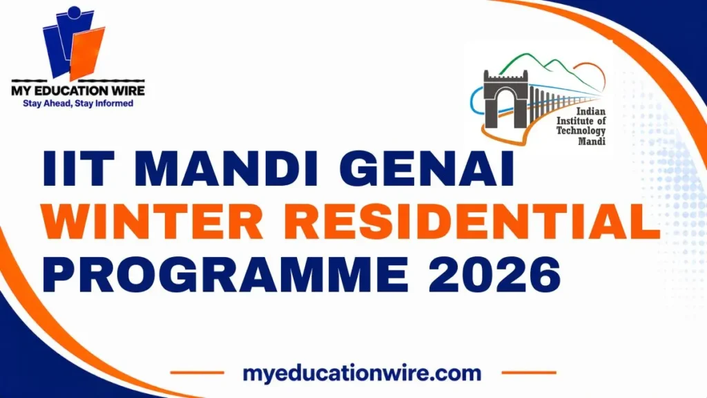 IIT Mandi GenAI Winter Residential Programme 2026