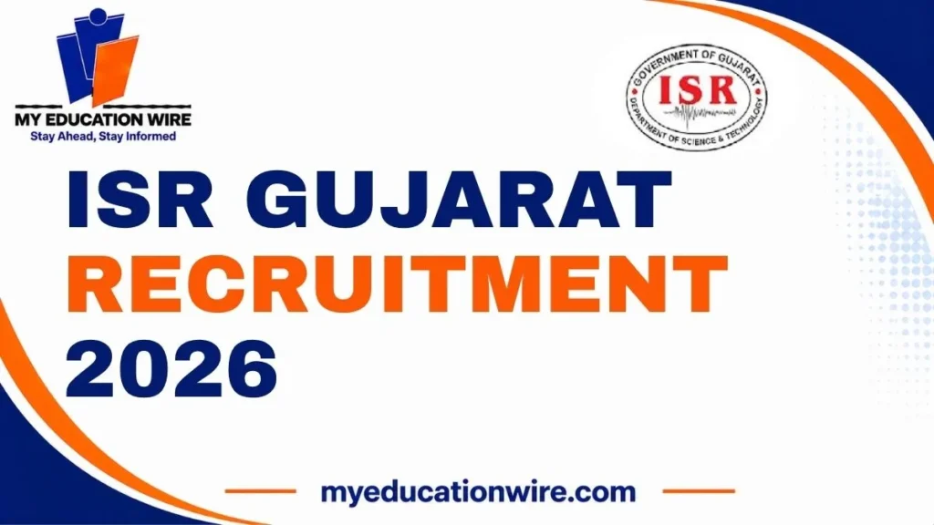 ISR Gujarat Recruitment 2026