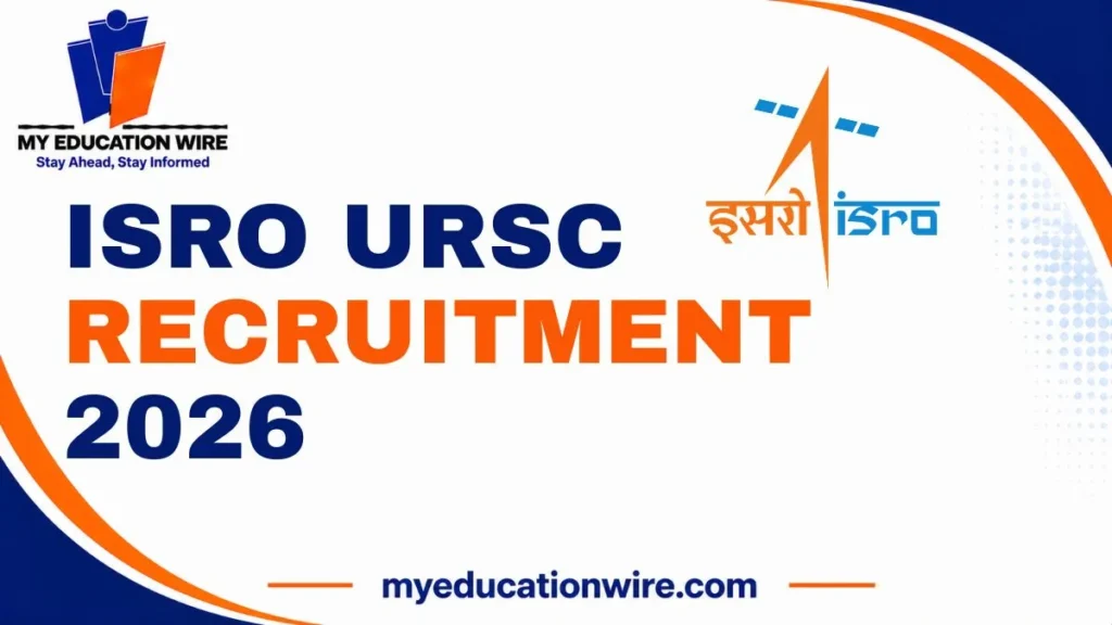 ISRO URSC Recruitment 2026