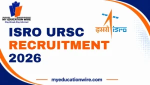 ISRO URSC Recruitment 2026