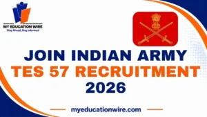 Indian Army TES 57 Recruitment 2026