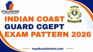 Indian Coast Guard CGEPT Exam Pattern 2026