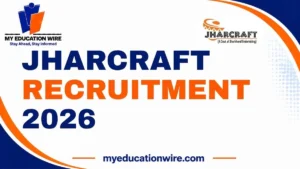 JHARCRAFT Recruitment 2026