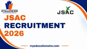 JSAC Recruitment 2026