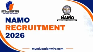 NAMO Recruitment 2026