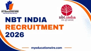 NBT India Recruitment 2026