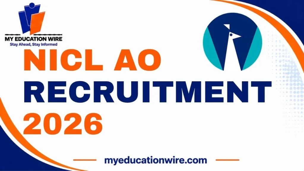 NICL AO Recruitment 2026