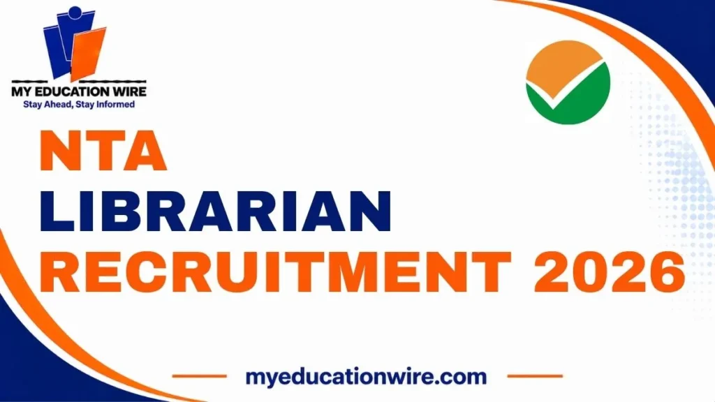 NTA Librarian Recruitment 2026