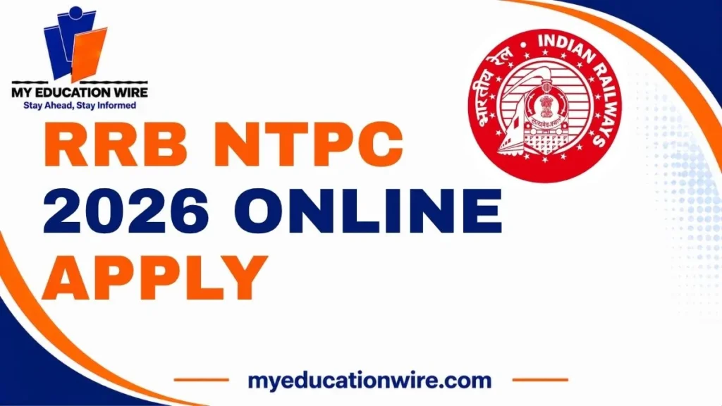 RRB NTPC 2026 Online Apply