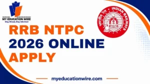 RRB NTPC 2026 Online Apply