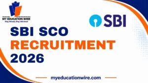 SBI SCO Recruitment 2026