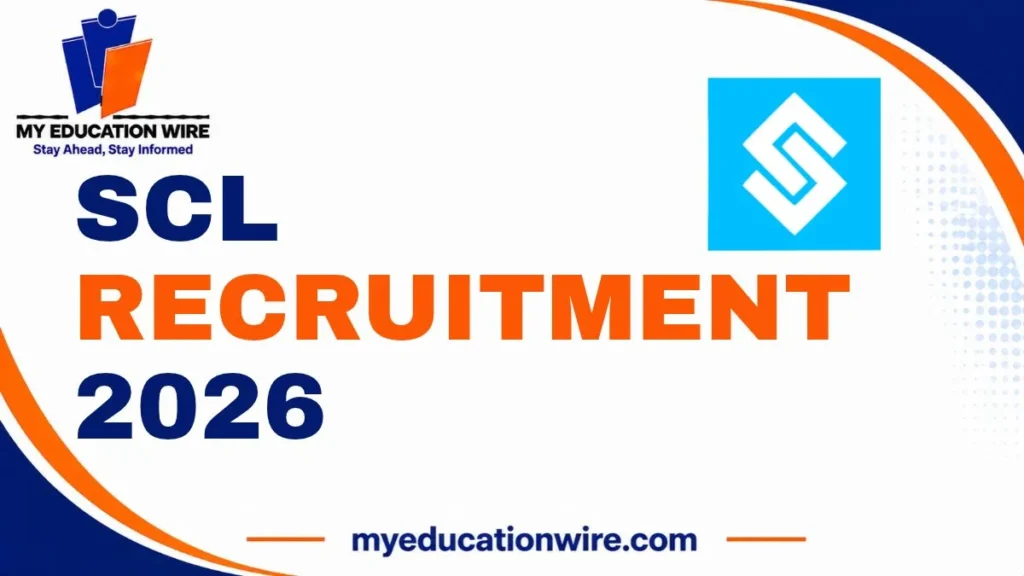 SCL Recruitment 2026