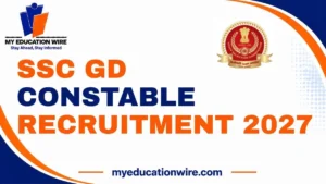 SSC GD Constable Recruitment 2027