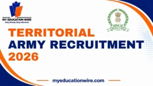 Territorial Army Recruitment 2026
