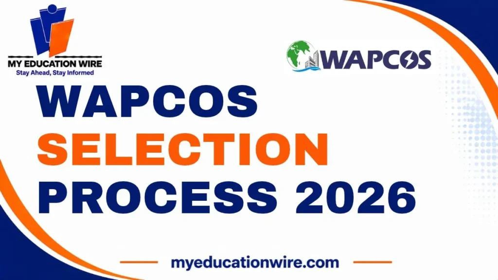 WAPCOS Selection Process 2026